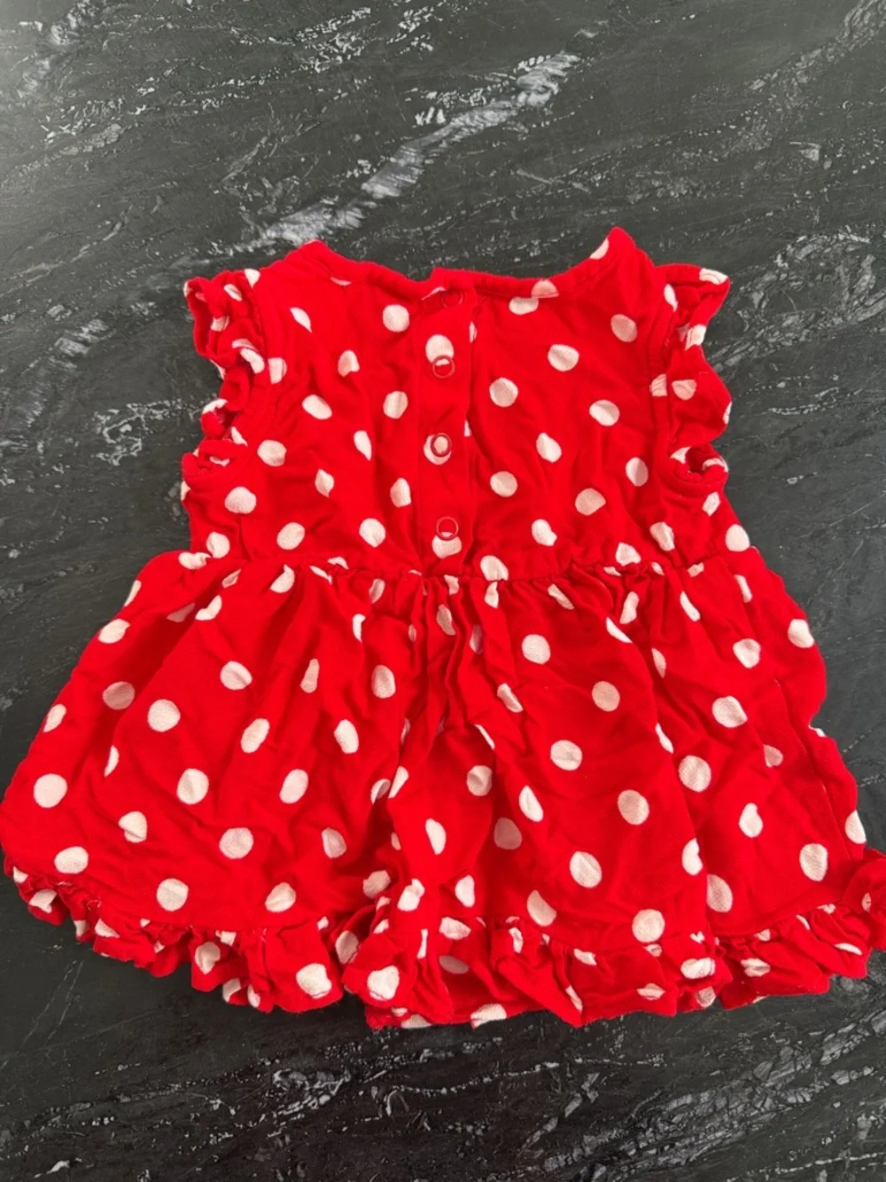 Disney Minnie Mouse Red and White Polka Dress
